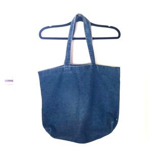 Denim tote bag